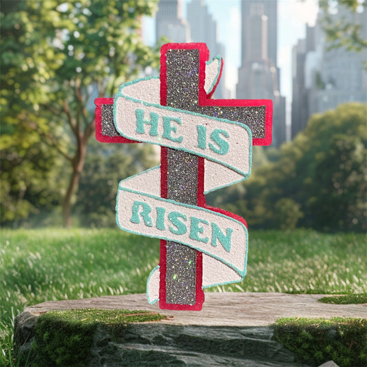 He is Risen- Leather & Lace